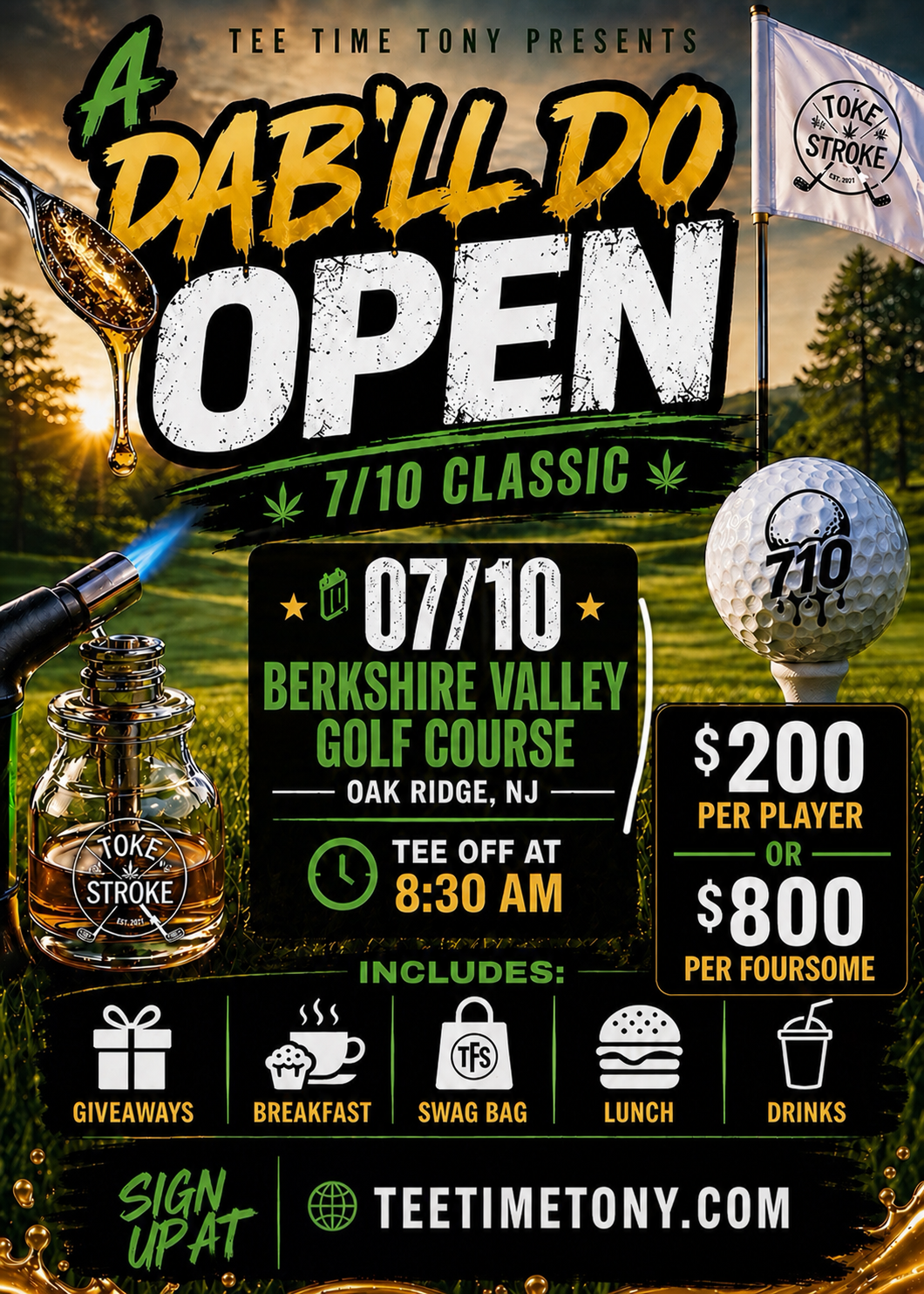A Dab’ll Do Open - Entry